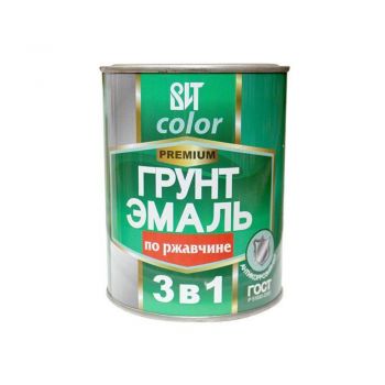 Грунт-Эмаль по ржавчине ЦАРИЦЫНО Серая 0,8 кг