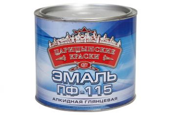 Эмаль ЦАРИЦЫНО ПФ-115 Ярко-зелёная 1,9 кг