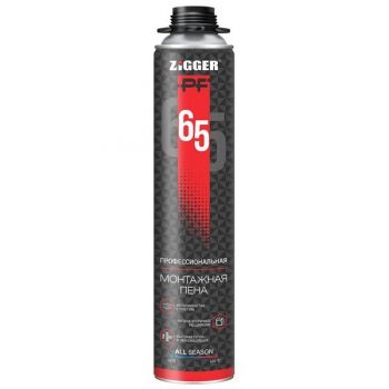 Пена монтажная проф. всесезонная 850 млZIGGER PF 920г