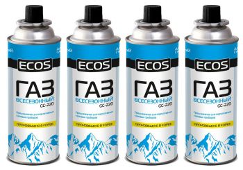Газовый балончик EKOS GC-220 всесезонный 220г
