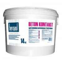 Грунтовка акриловая агдезионная BERGAUF Beton KONTAKT 7 кг