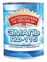 Эмаль ЦАРИЦЫНО ПФ-115 Ярко-зелёная 0,8 кг