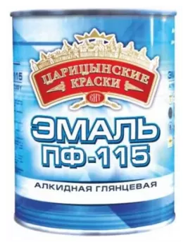 Эмаль ЦАРИЦЫНО ПФ-115 Ярко-зелёная 0,8 кг