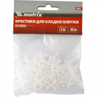 Крестики для плитки MATRIX 2,0 мм *100 шт (88086)
