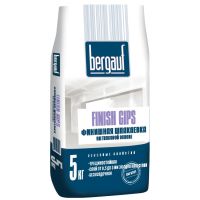 Шпатлевка гипсовая финишная BERGAUF FINISH GIPS 5 кг