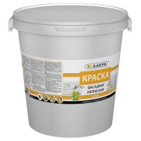 Краска латексная фасадная белая 40 кг Л-С