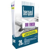 Шпатлевка цементная базовая BERGAUF UNI FINISH Белая 20 кг