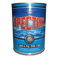 Эмаль ПРЕСТИЖ ПФ-115 красно-коричневая 0,9 кг