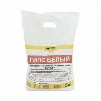 Гипс белый 3 кг Артель
