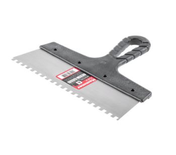 Шпатель зубчатый HAMMER FLEX 238-018 350 мм 6*6 мм