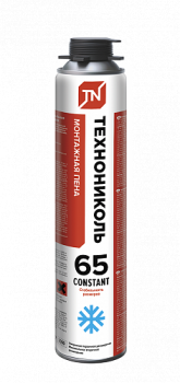 Пена монтажная профессиональная ТЕХНОНИКОЛЬ 65 Constant 12*990 г