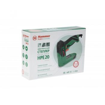 Степлер электрический HAMMER FLEX HPE20