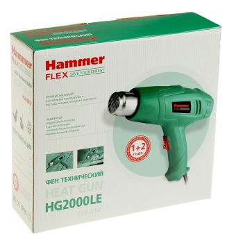 Фен строительный HAMMER FLEX HG2000LE
