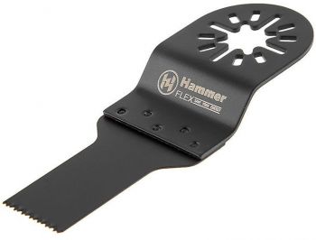 Пильное полотно для МФИ HAMMER FLEX 220-013 MF-AC 013 погружное ступенч.дерево и металл BiM 10 м