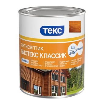 Антисептик для древесины ТЕКС Биотекс Классик универсал груша 0,8 л