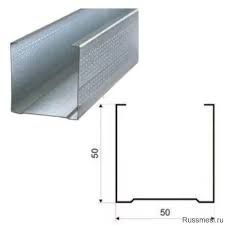 Профиль 50*50*3000мм 0,5 мм