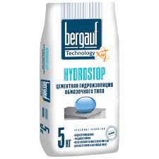 Гидроизоляция цементная обмазочного типа BERGAUF HYDROSTOP 5 кг